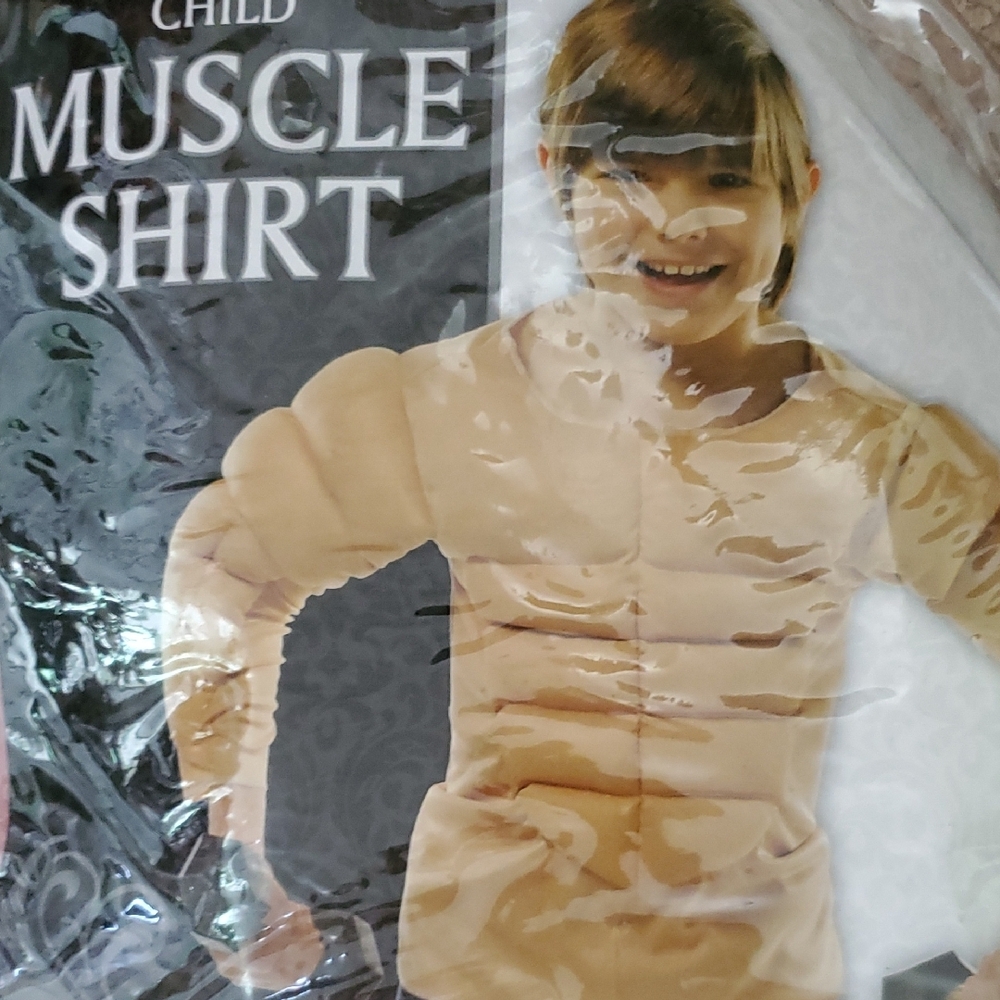 Child Muscle Shirt Costume